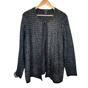 Liz Claiborne | Sparkly Sweater Cardigan